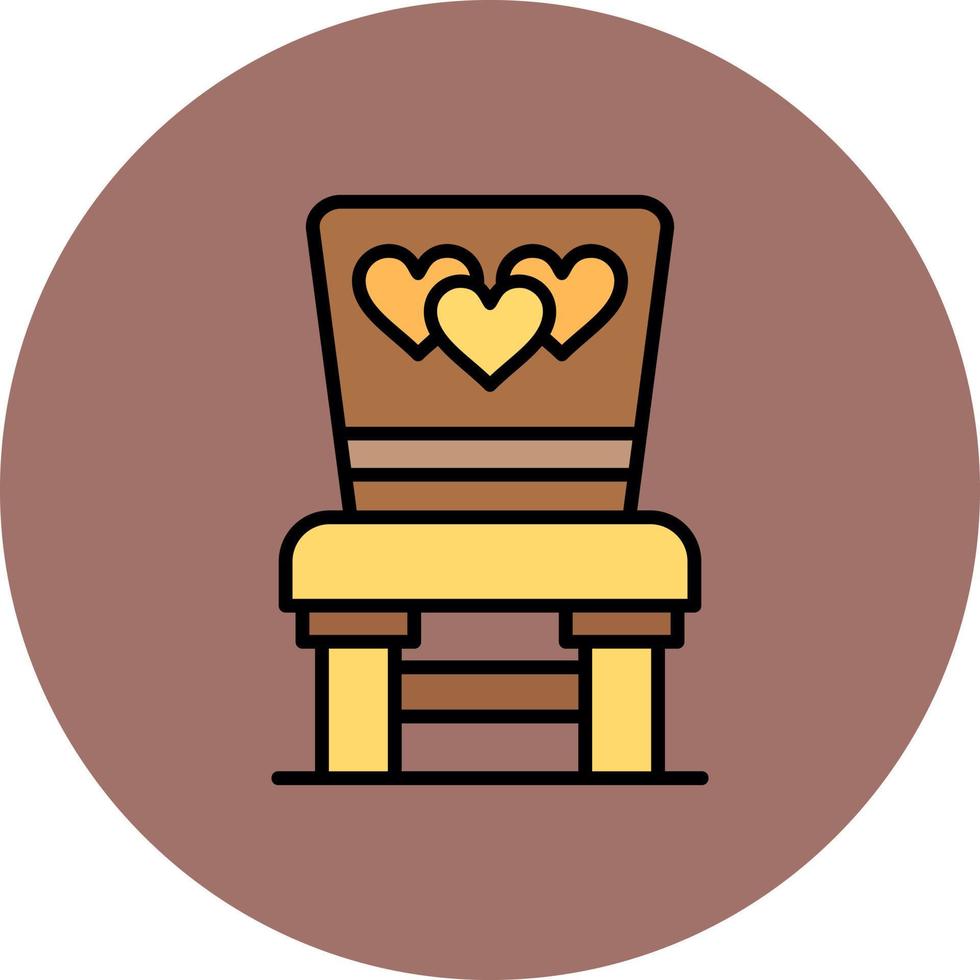 Chair Creative Icon Design vector