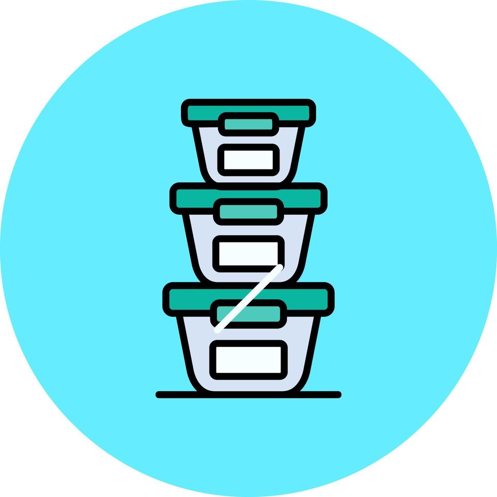 Container Creative Icon Design vector