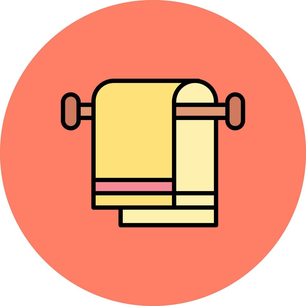 Towel Creative Icon Design vector