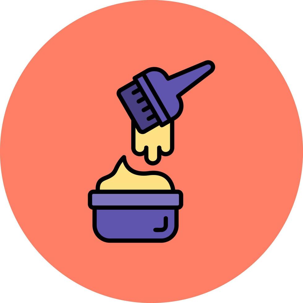Dye Creative Icon Design vector