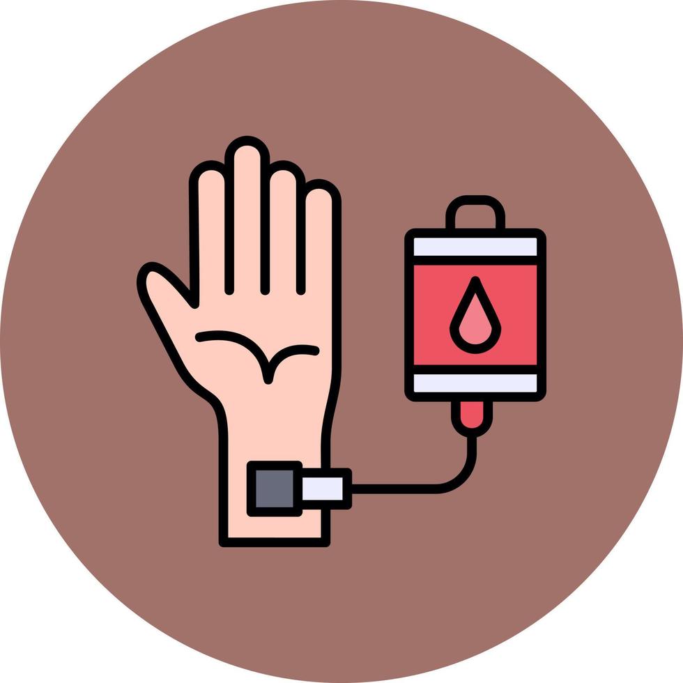 Transfusion Creative Icon Design vector