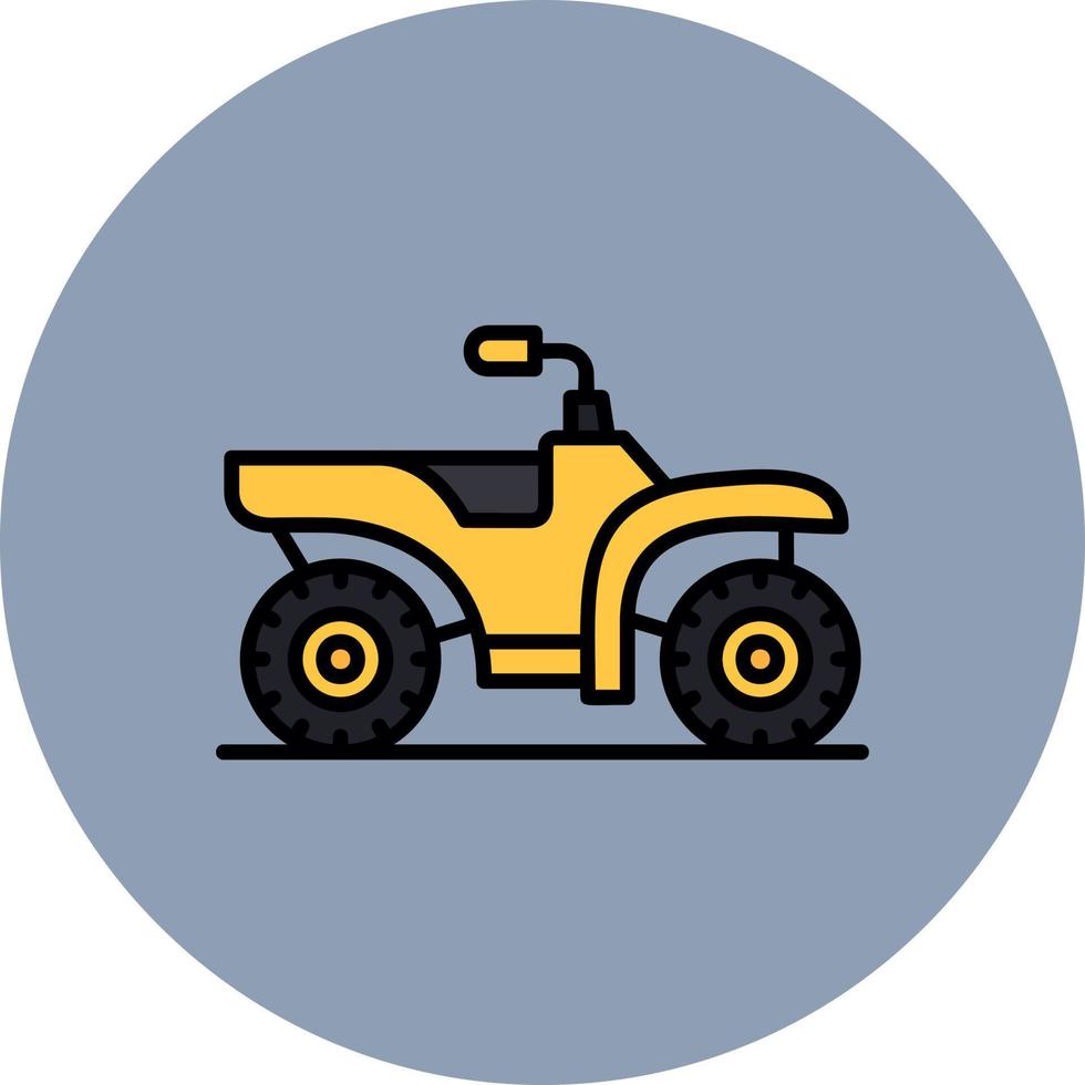 Quad Creative Icon Design vector