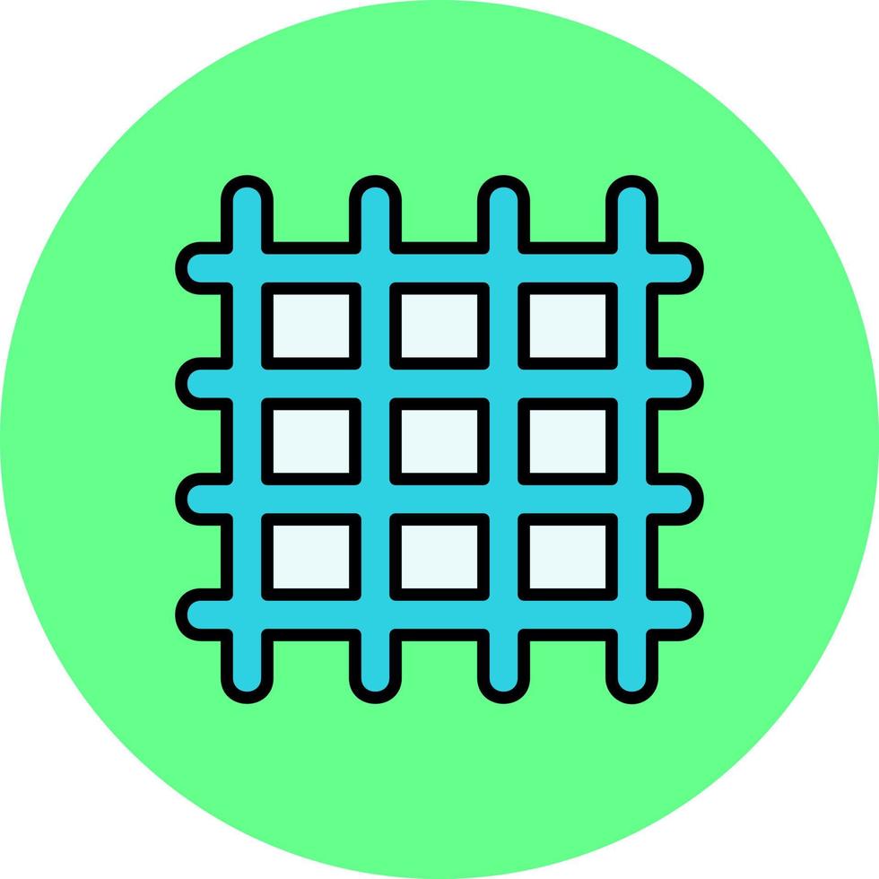 Grid Creative Icon Design vector