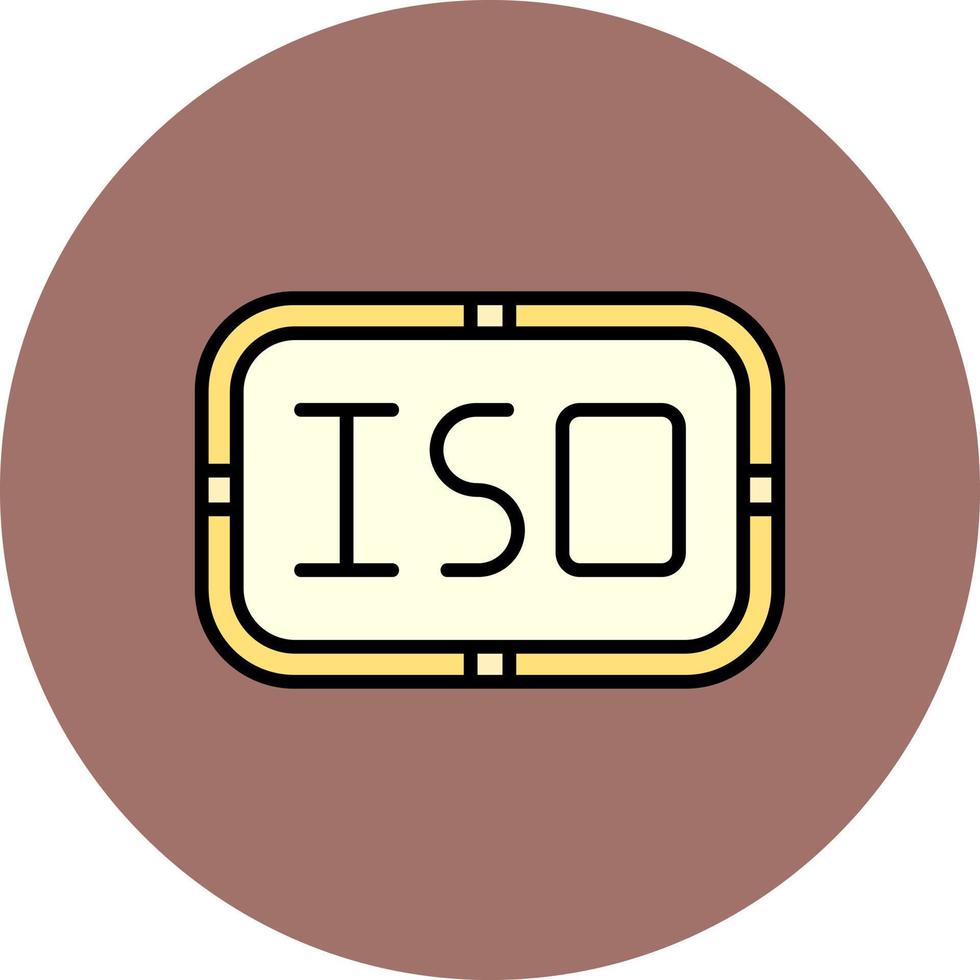 Iso Creative Icon Design vector