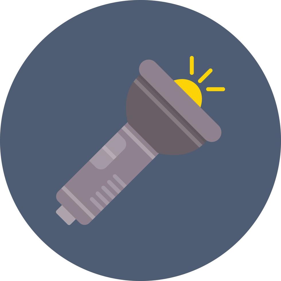 Flashlight Creative Icon Design vector