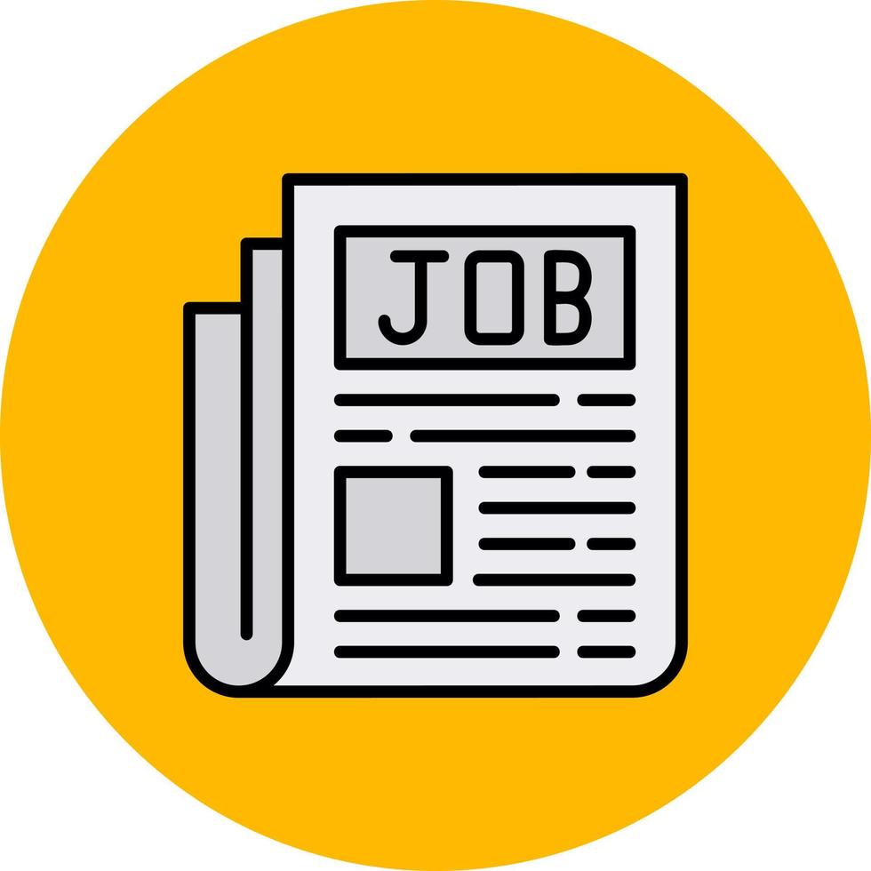 Newspaper Creative Icon Design vector
