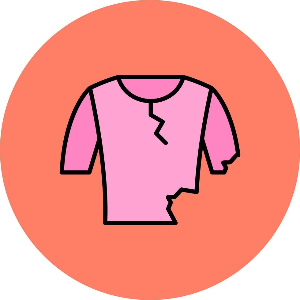 Tshirt Creative Icon Design vector