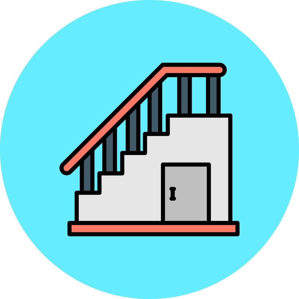 Handrail Creative Icon Design vector