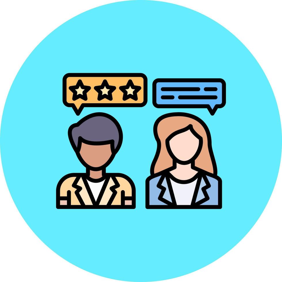 Conversation Creative Icon Design vector