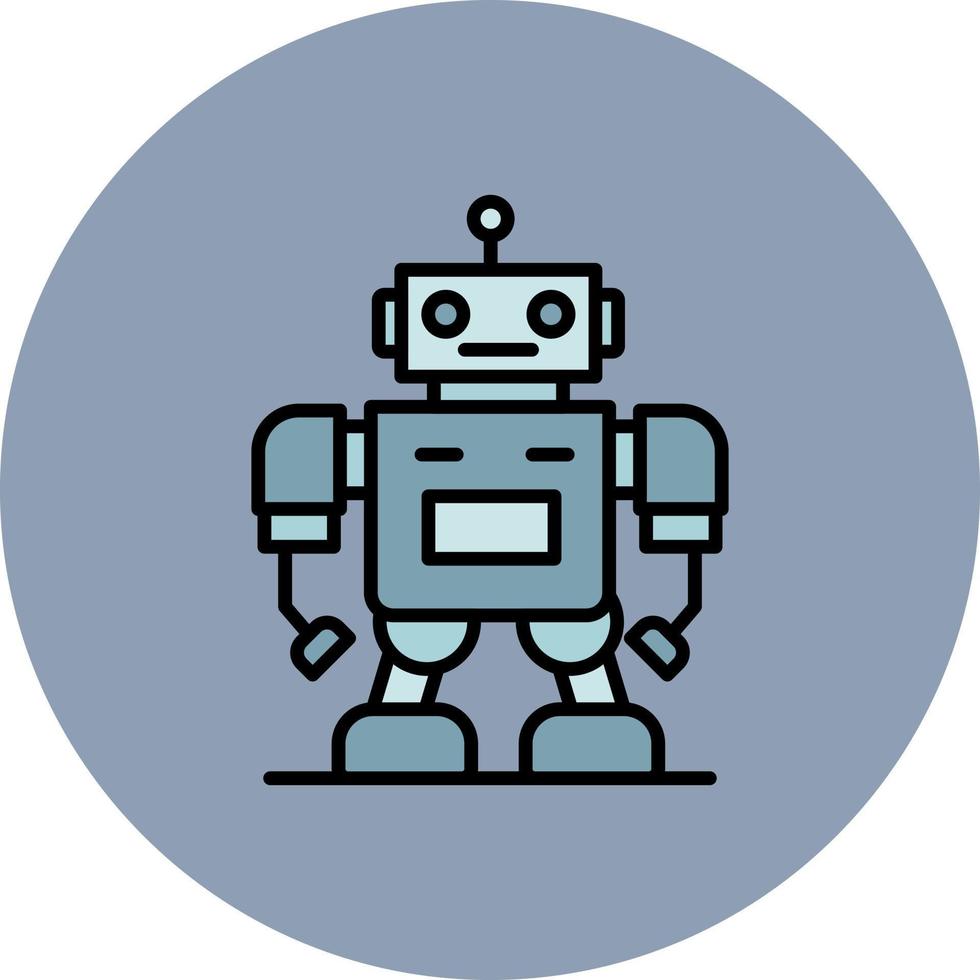 Robot Creative Icon Design vector