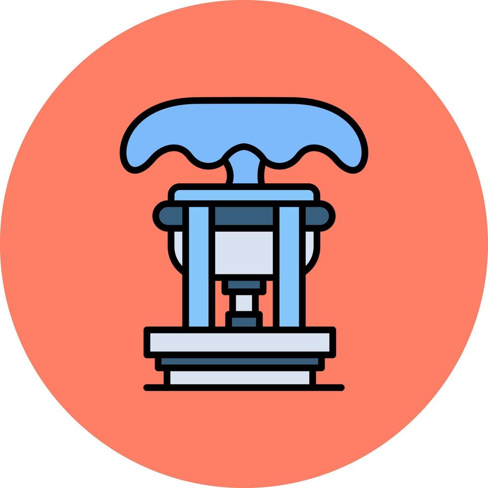 Fountain Creative Icon Design vector