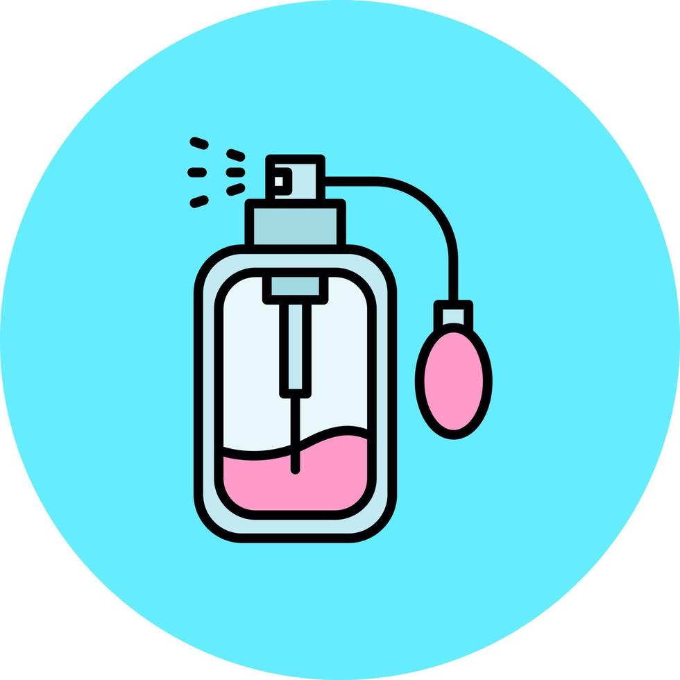 Perfume Creative Icon Design vector