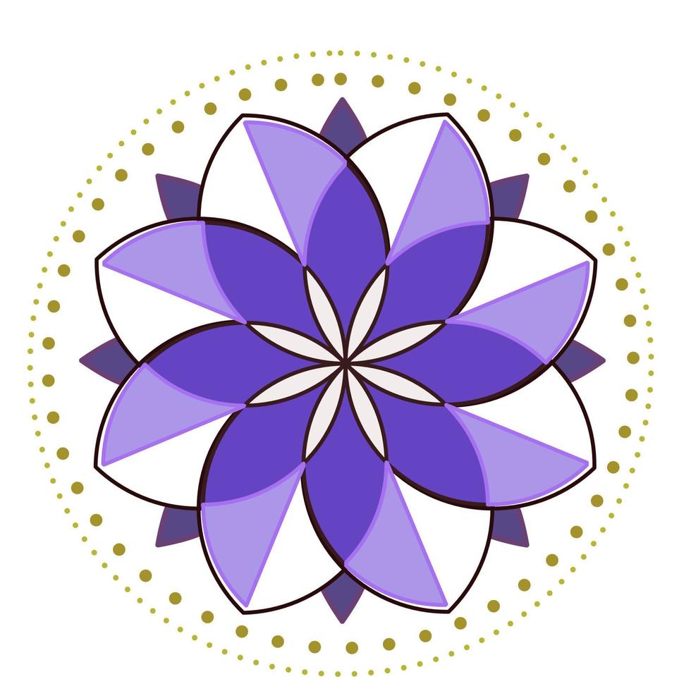Neckline  geometric embroidery designs For the fabric surface, fashionable women wear. vector