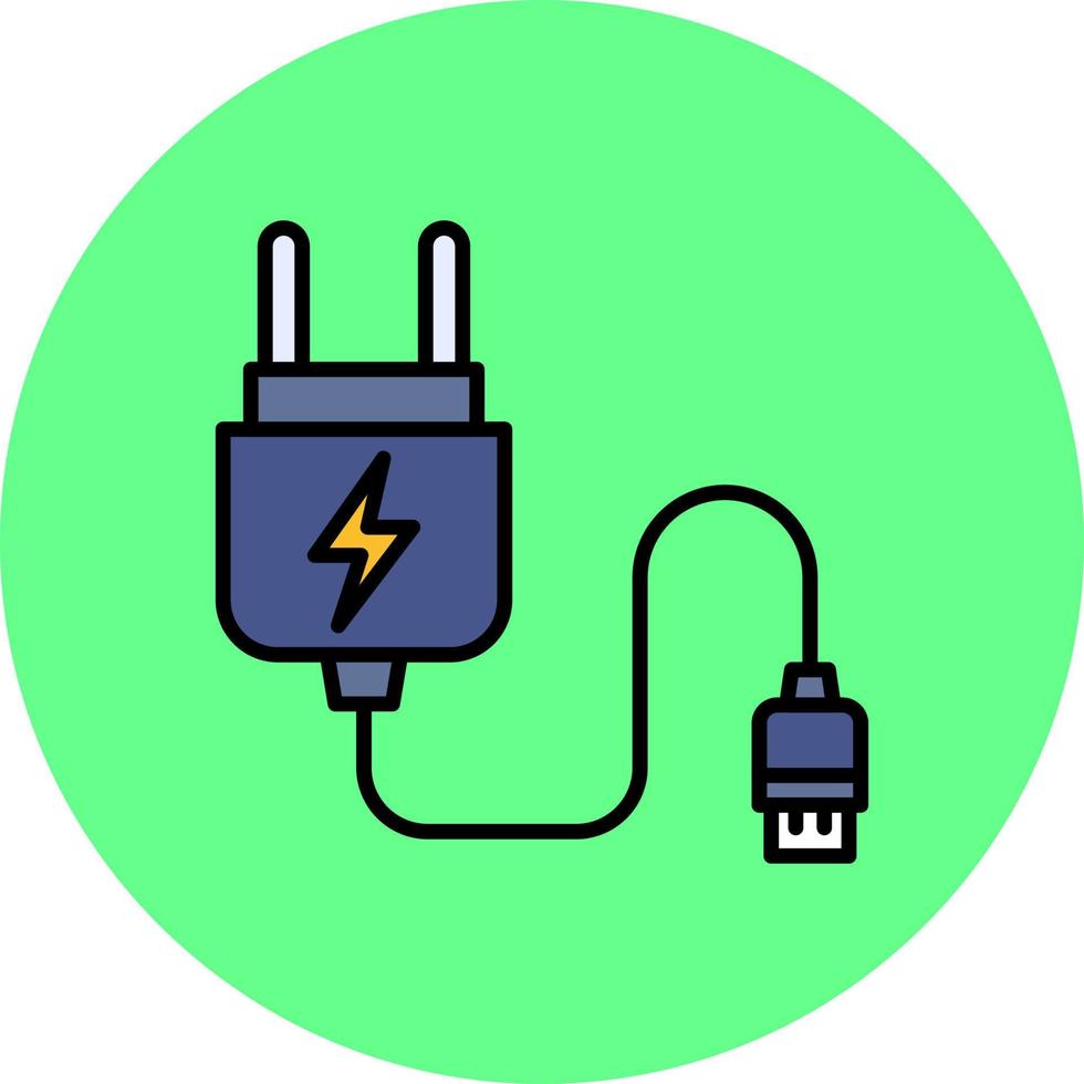 Charger Creative Icon Design vector