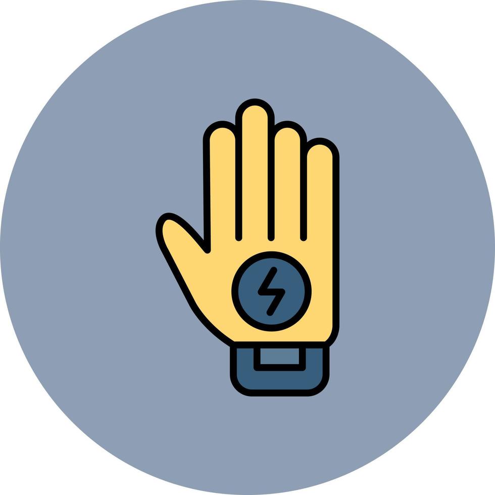 Glove Creative Icon Design vector