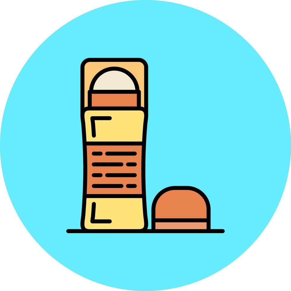Deodorant Creative Icon Design vector