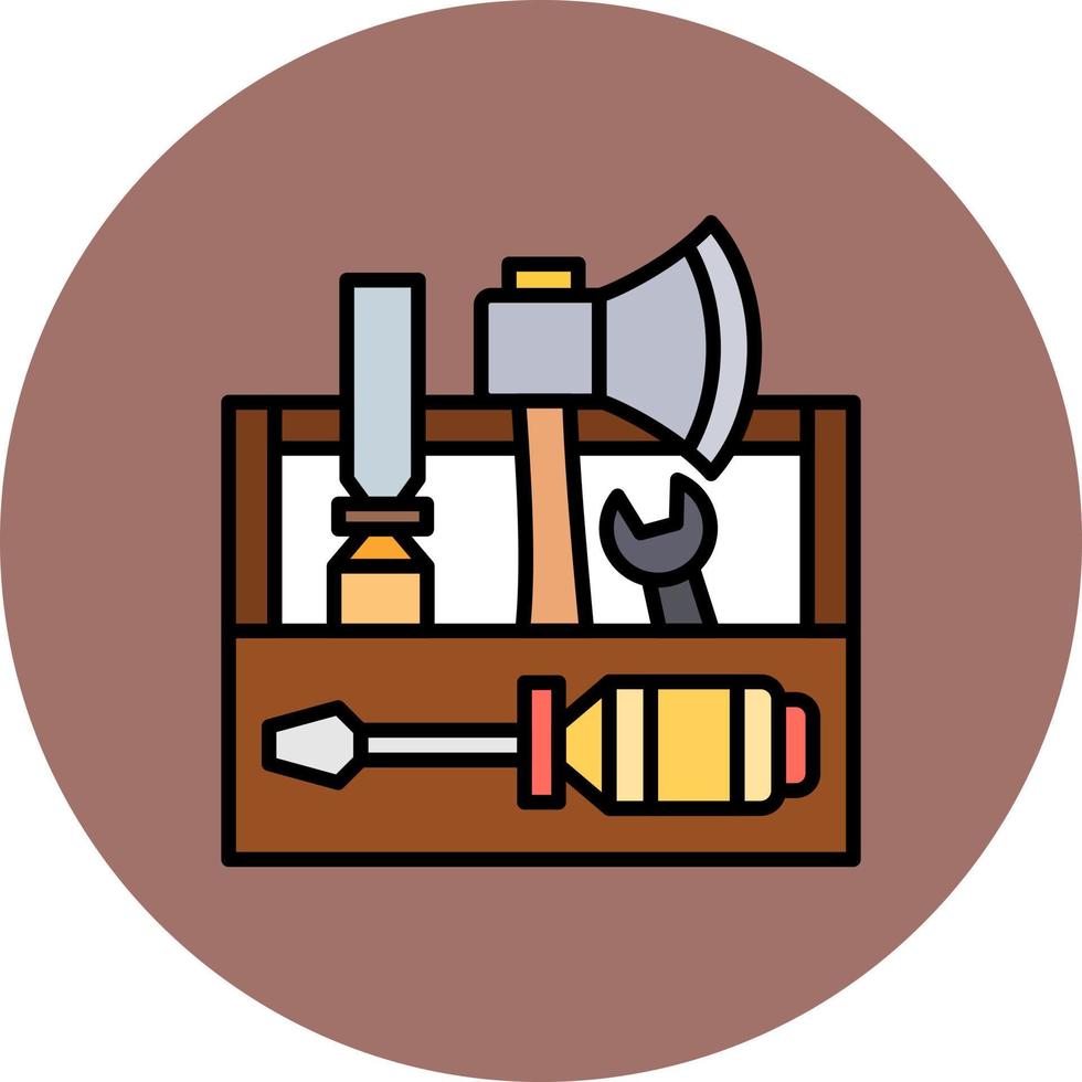 Toolbox Creative Icon Design vector