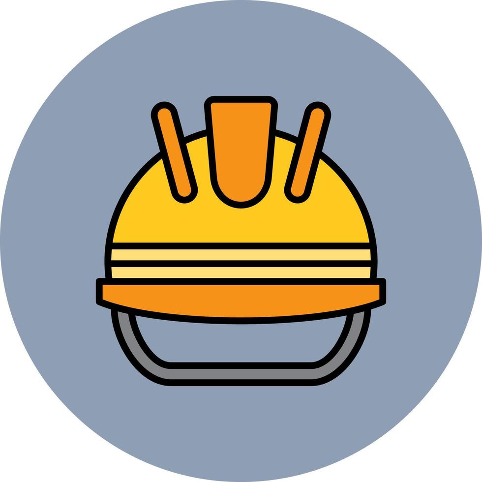 diseño de icono creativo de casco vector