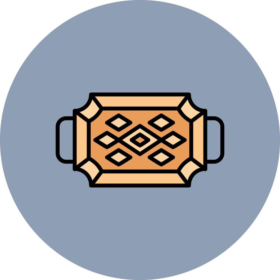 Tray Creative Icon Design vector