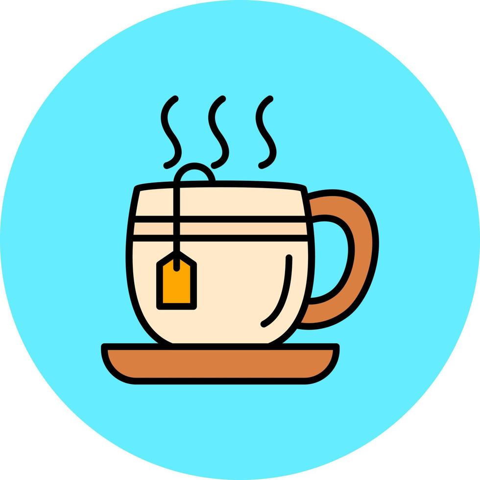 Tea Creative Icon Design vector