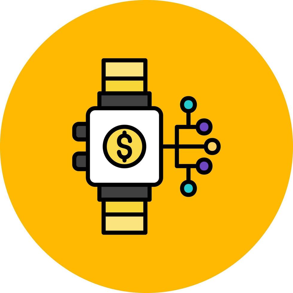 Smartwatch Creative Icon Design vector