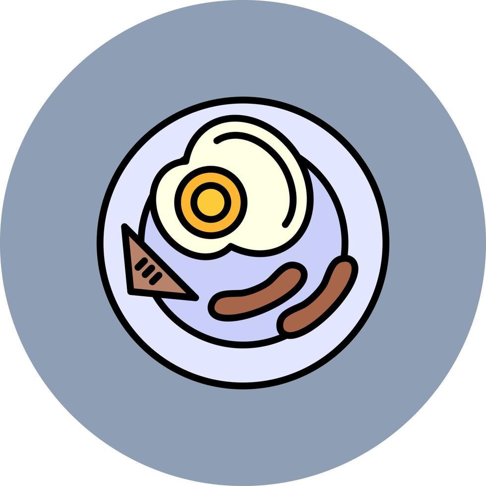 Breakfast Creative Icon Design vector