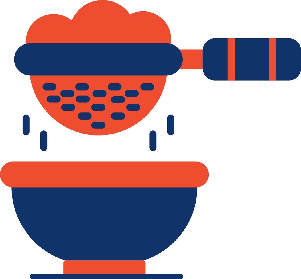 Strainer Creative Icon Design vector