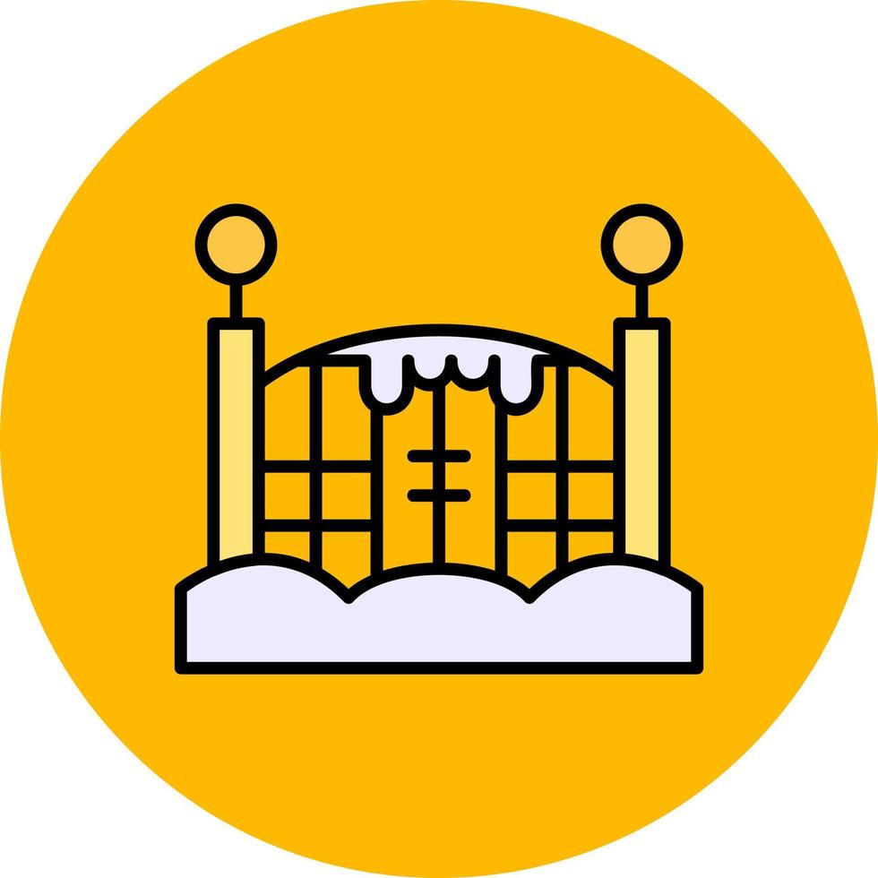 Gate Creative Icon Design vector