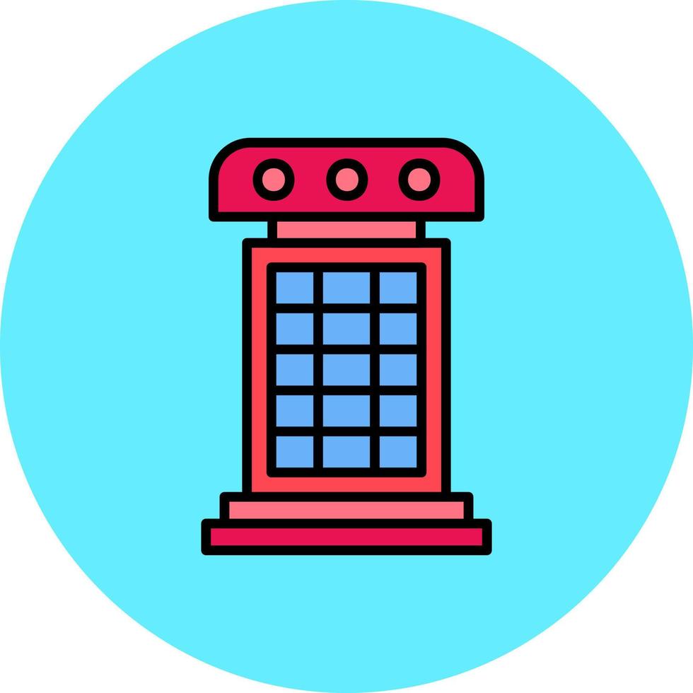 Call Box Creative Icon Design vector