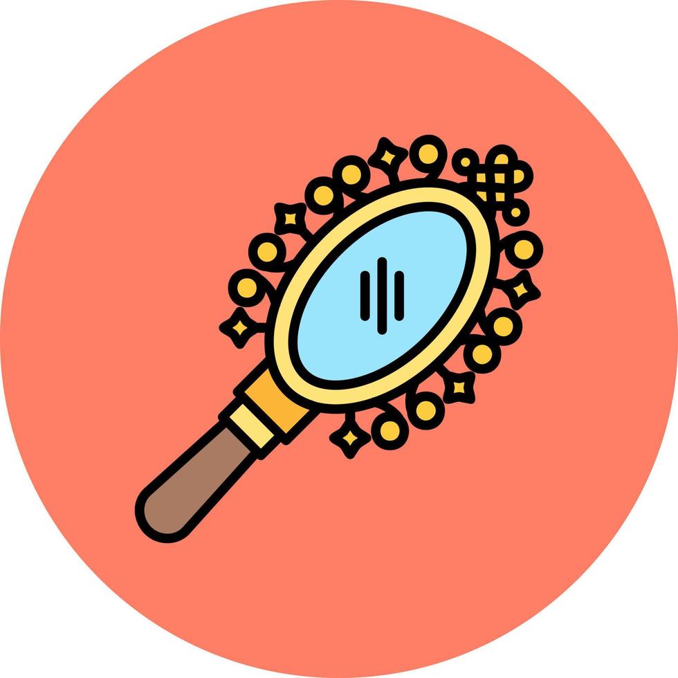 Mirror Creative Icon Design vector