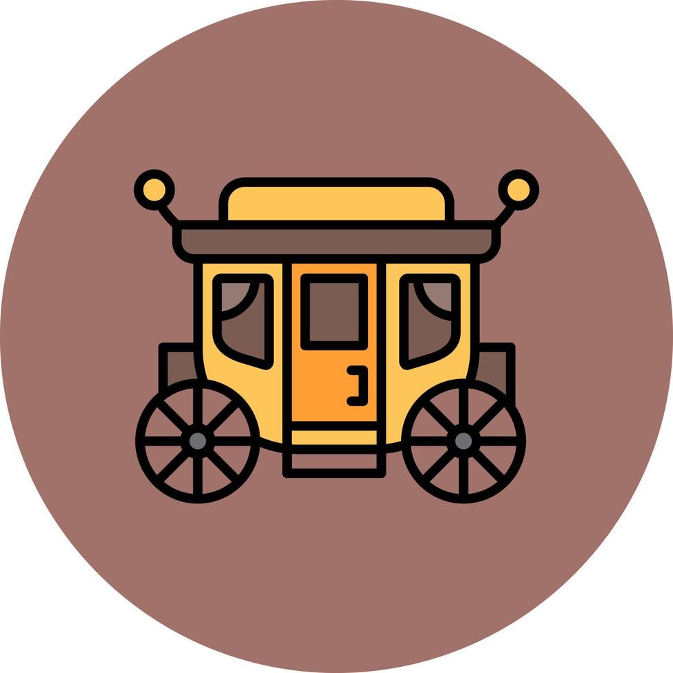 Carriage Creative Icon Design vector