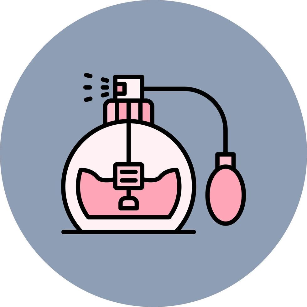 Perfume Creative Icon Design vector