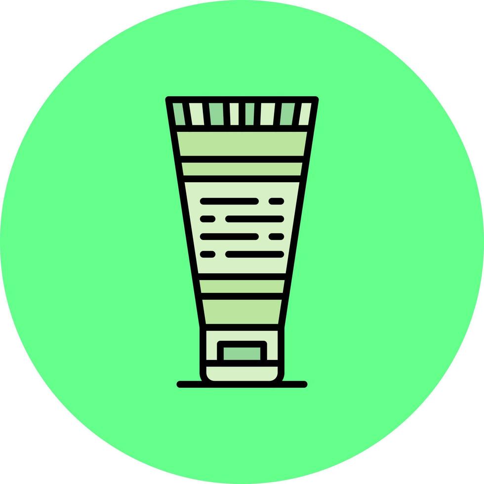 Moisturizer Creative Icon Design vector