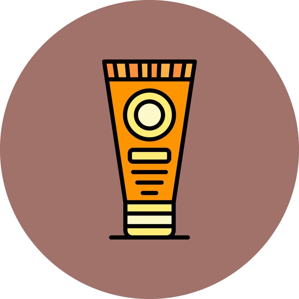 Cream Creative Icon Design vector