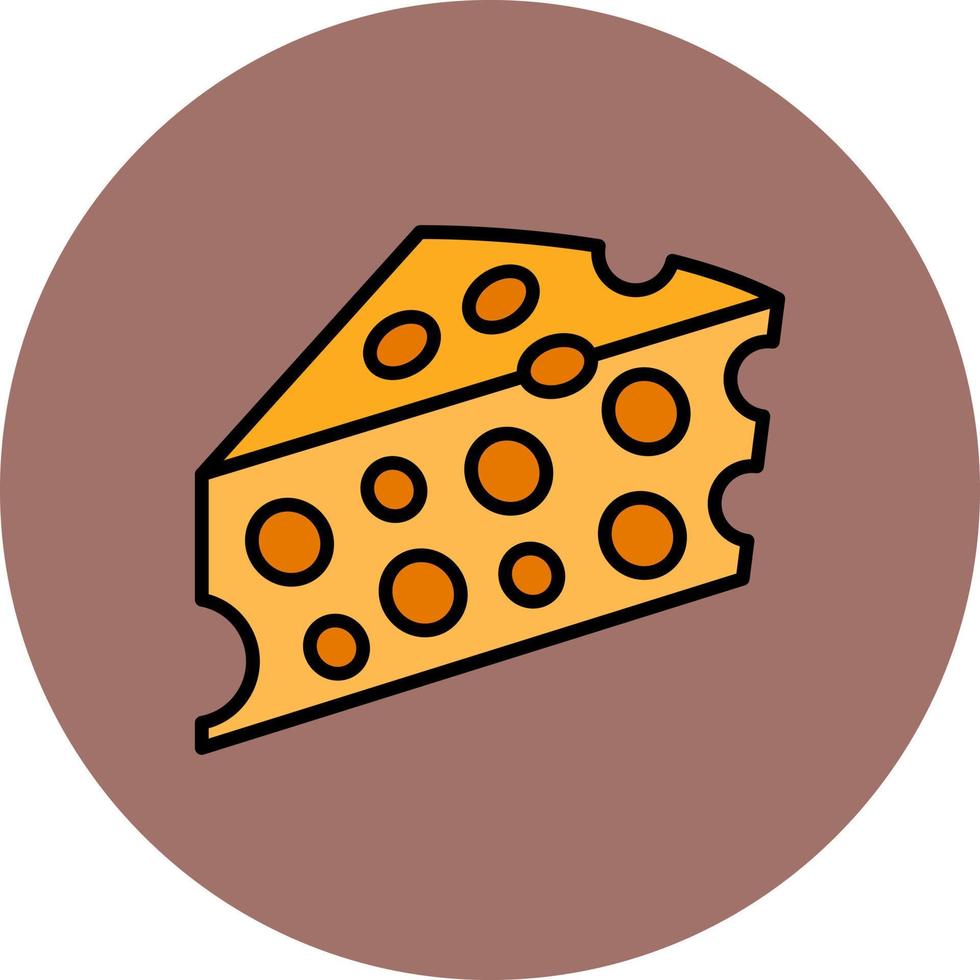Cheese Creative Icon Design vector