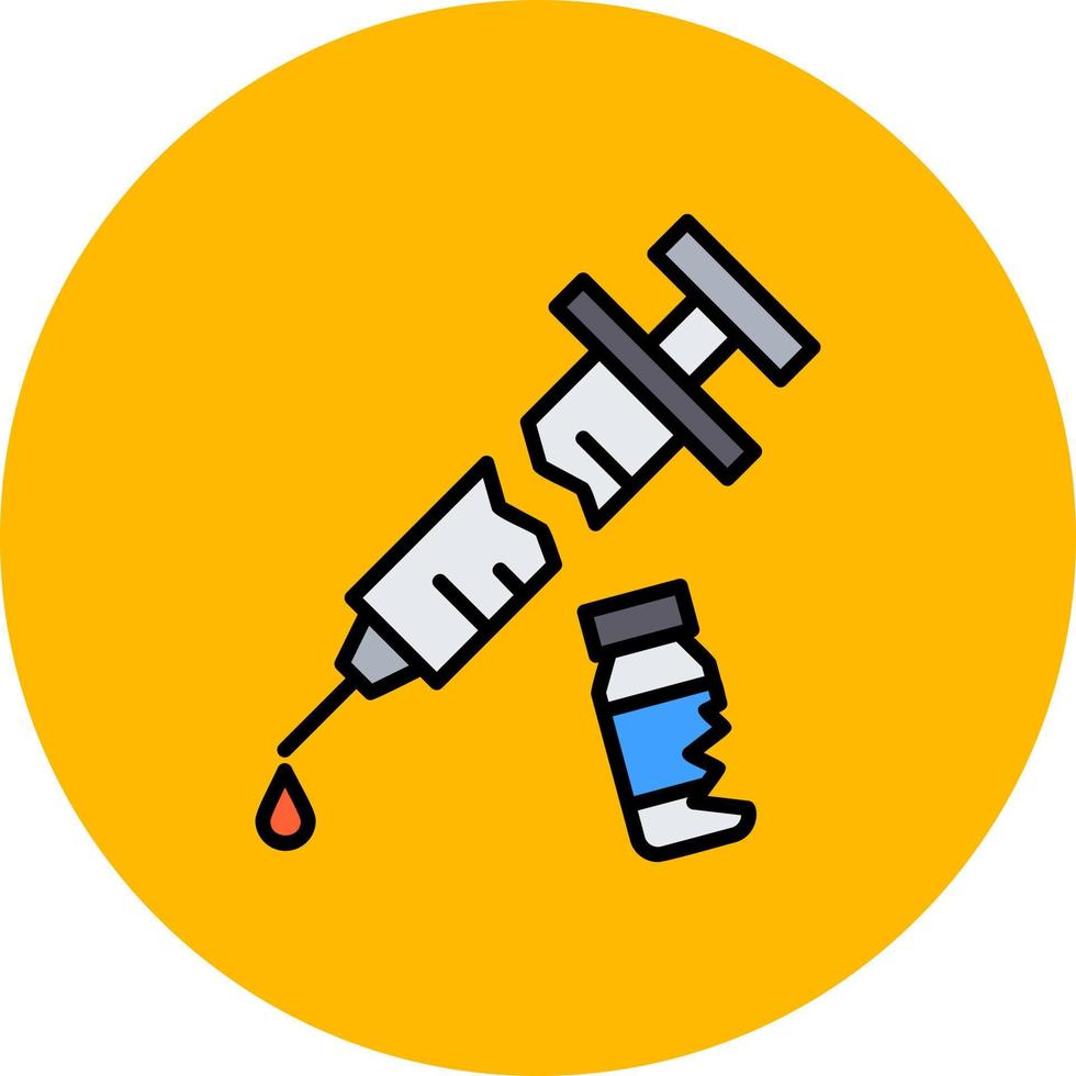 Waste Medicament Creative Icon Design vector