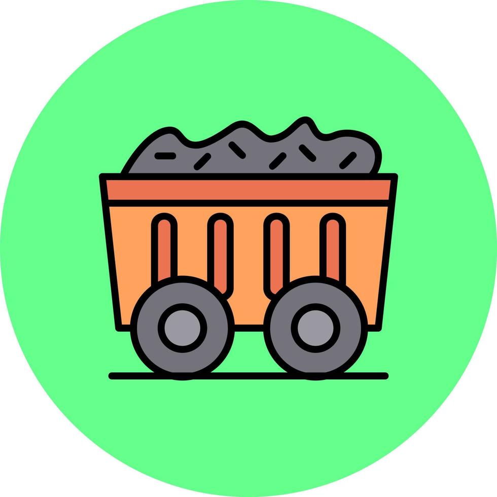 Mining Creative Icon Design vector
