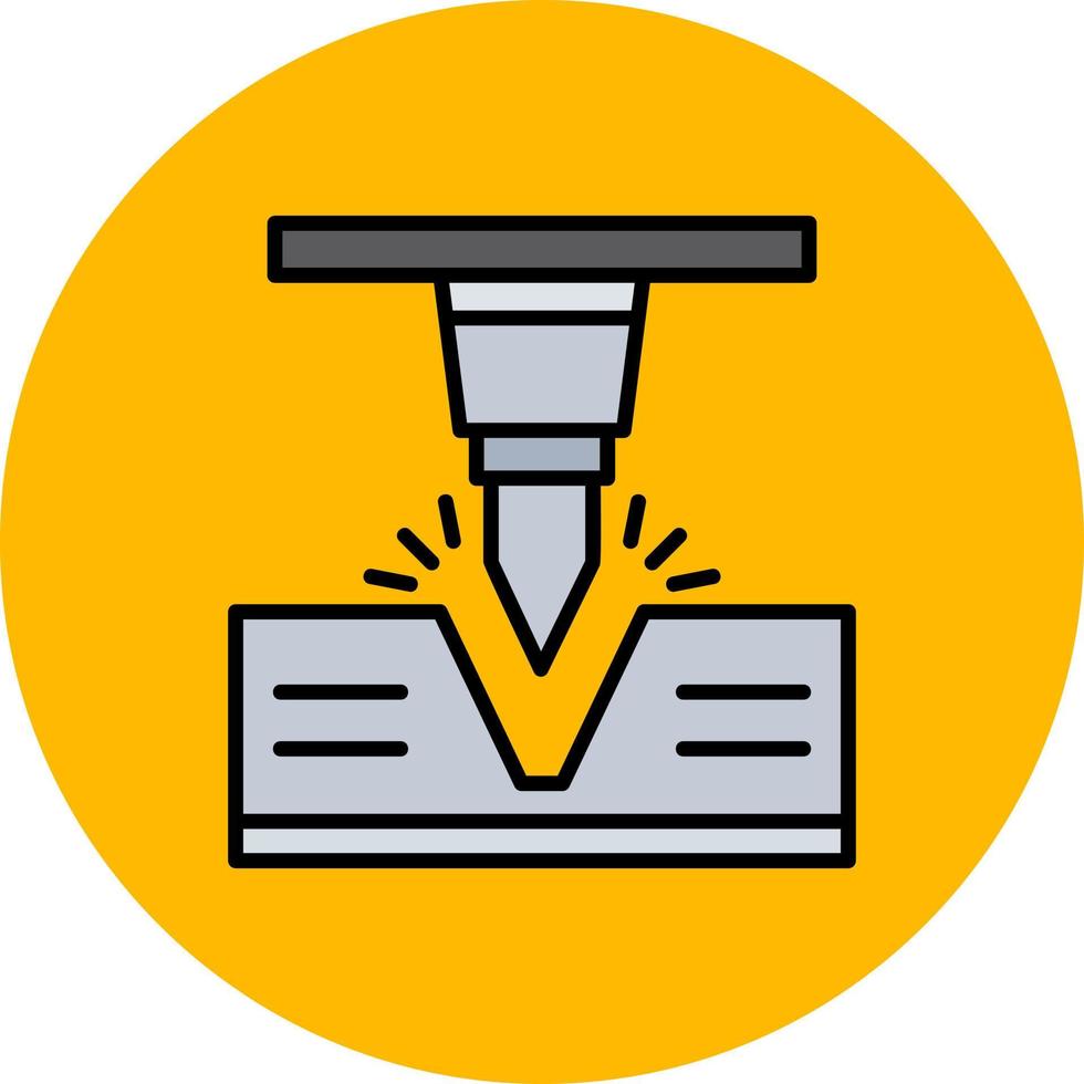 Bending Creative Icon Design vector