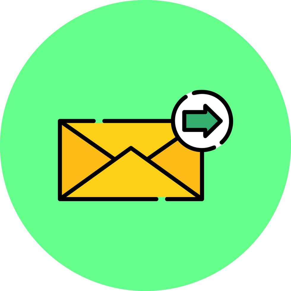 Forward Creative Icon Design vector