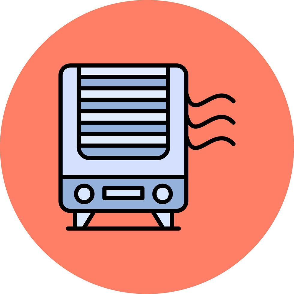 Air Purifier Creative Icon Design vector