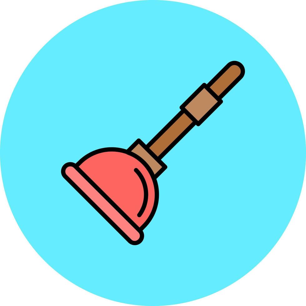 Plunger Creative Icon Design vector