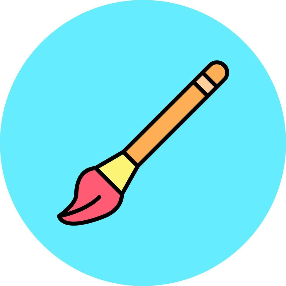 Paint brush Creative Icon Design vector