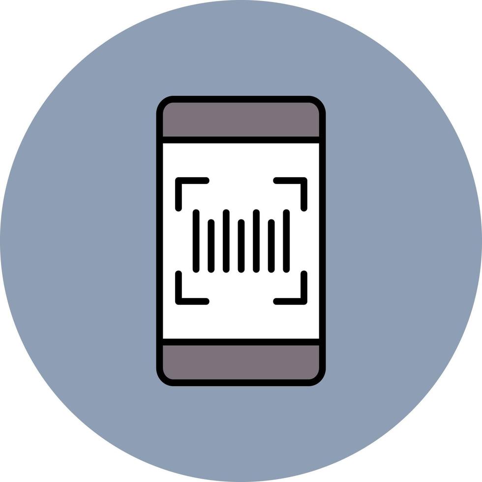 Barcode Creative Icon Design vector