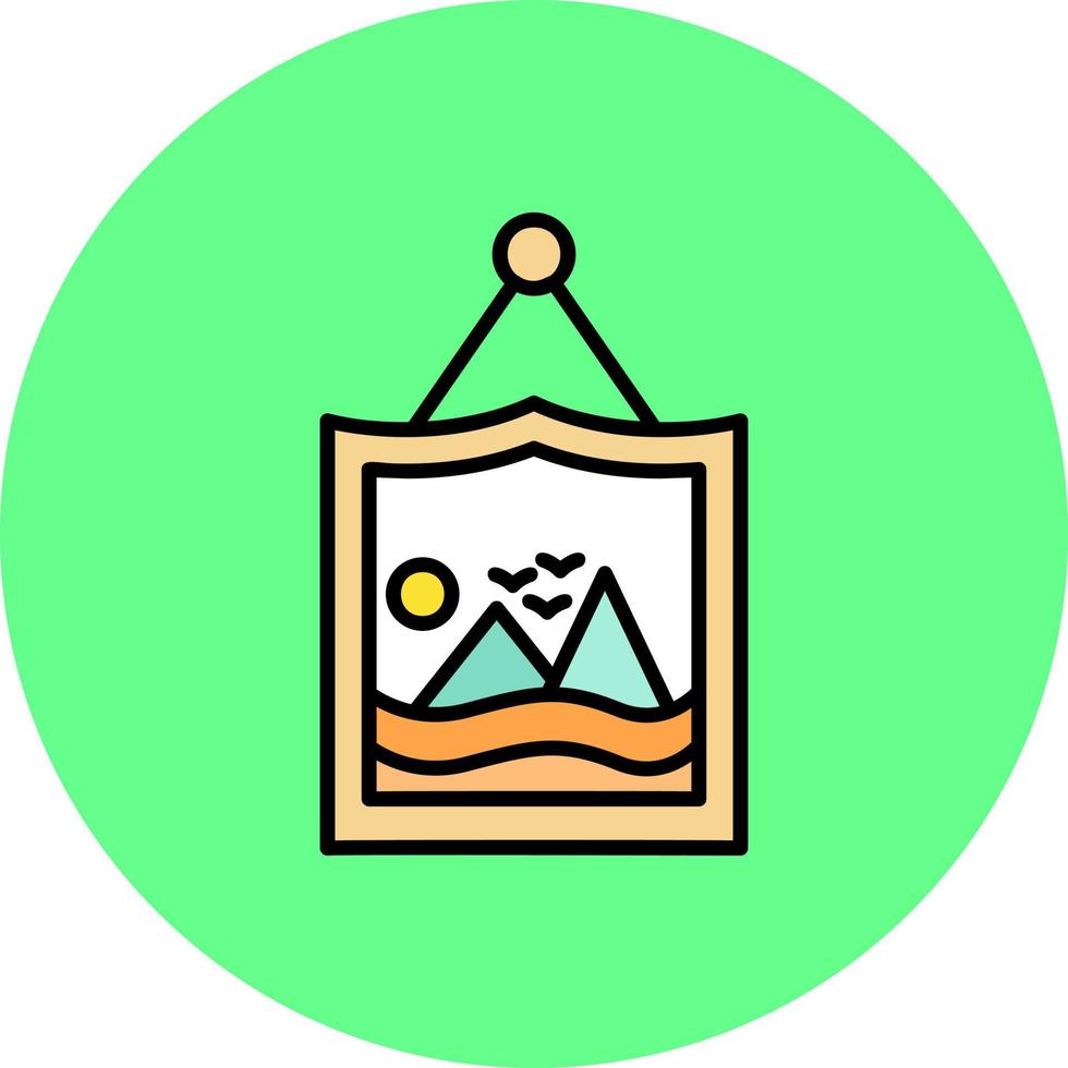 Frame Creative Icon Design vector