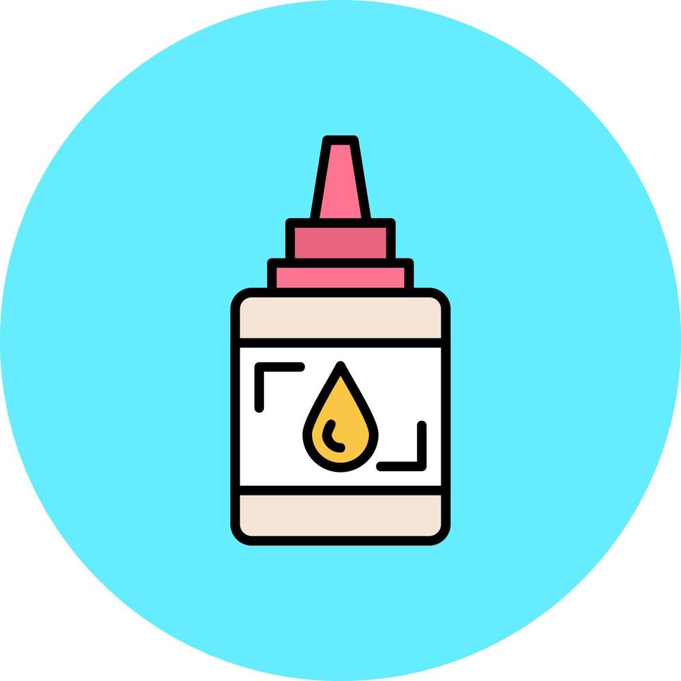 Glue Creative Icon Design vector