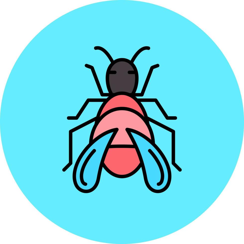 Bug Creative Icon Design vector