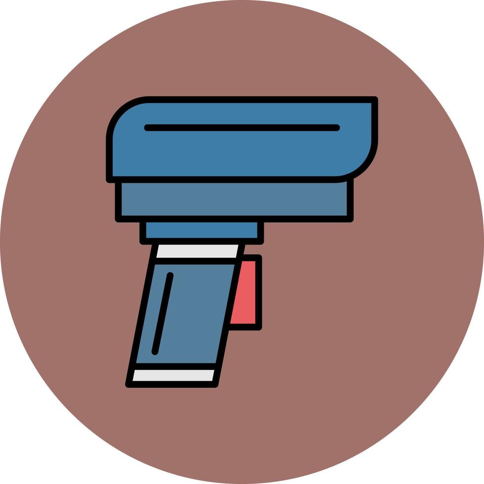 Barcode Scanner Creative Icon Design vector