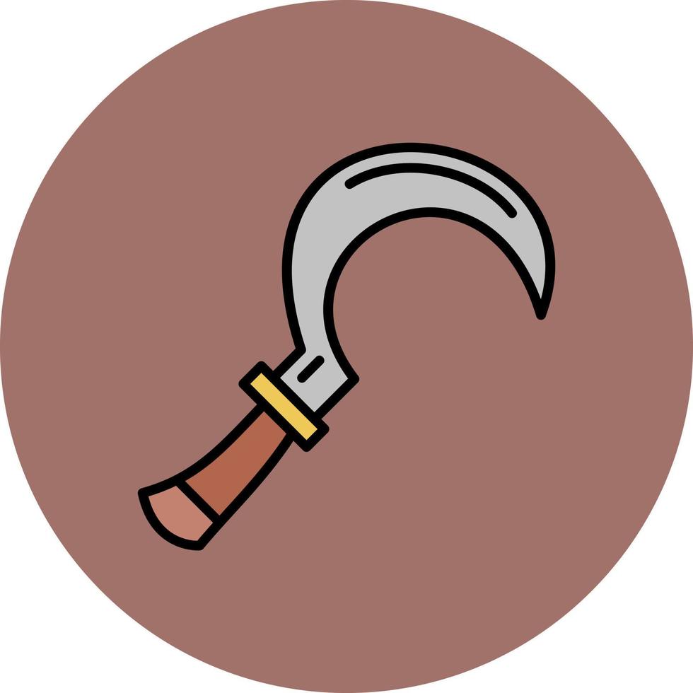 Sickle Creative Icon Design vector