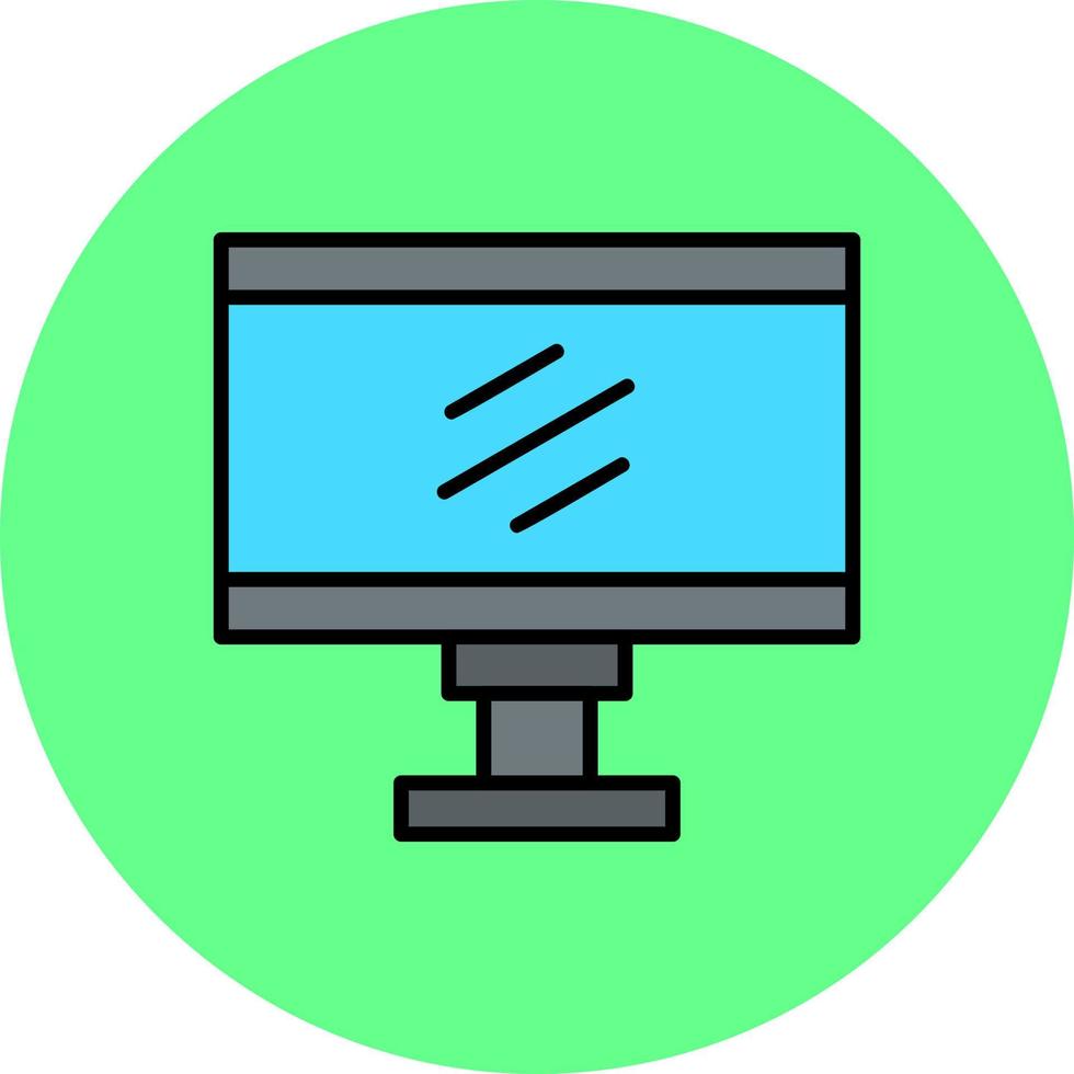 Lcd Creative Icon Design vector