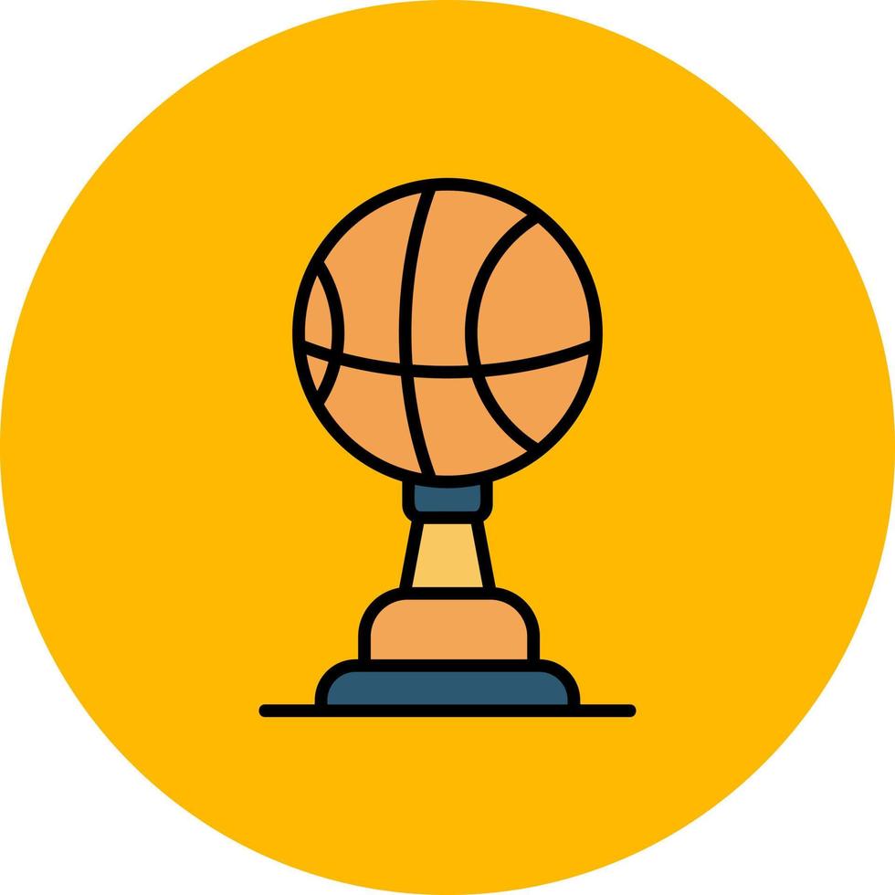 Trophy Creative Icon Design vector